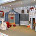 Castle Playroom - Eclectic - Kids - Portland - by YES Spaces, LLC