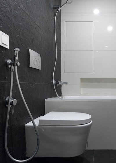Современный Ванная комната by Архитектурная мастерская za bor