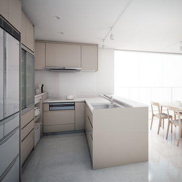 Panasonic L-Class Kitchens - Ecstatically Elegant Contemporary Kitchens
