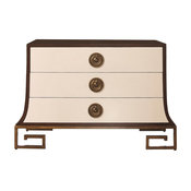 Sabre Chest, Ivory and Walnut