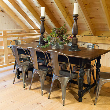 Interiors: Post and Beam Barn
