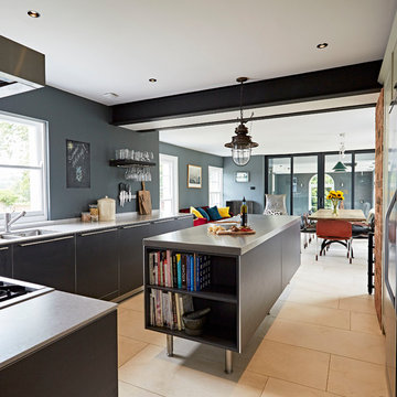 Eclectic Kitchen & Family Space