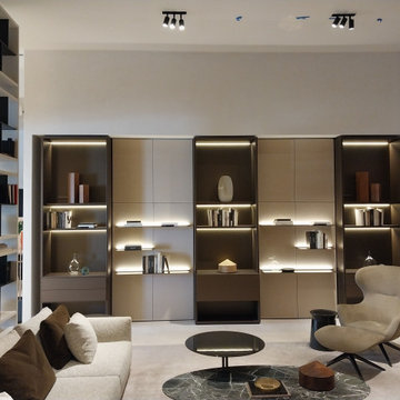 Venetian plaster, Poliform showroom