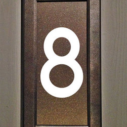 Address LED  - illuminated house numbers - House Numbers