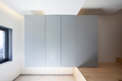 Entryway - contemporary entryway idea in Other