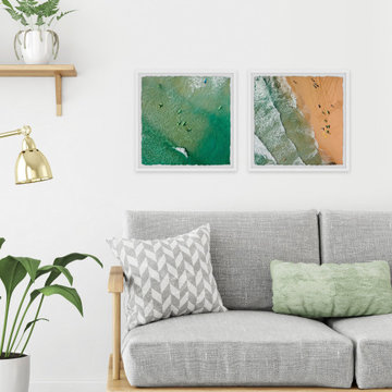 Waves III Diptych