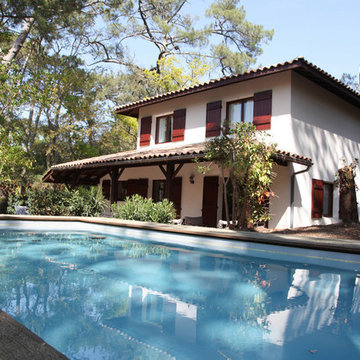 Rénovation d'une maison style basque au Pyla