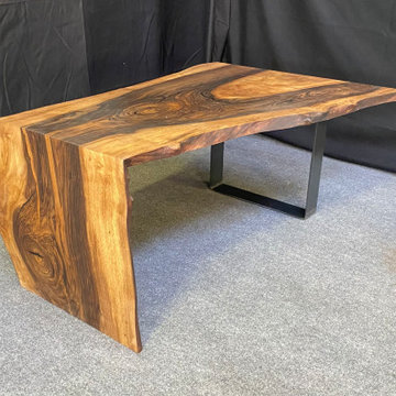 Walnut Waterfall Table