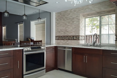 Inspiration for a contemporary kitchen remodel in San Francisco