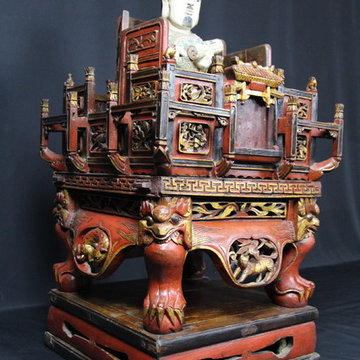 Design Ideas - Chinese Antique Shrines - Shanghai Green Antiques