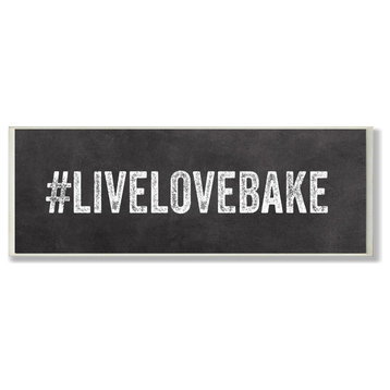 #LIVELOVEBAKE Wall Plaque