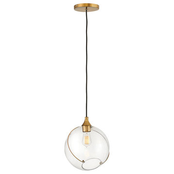 Hinkley Skye 30303Hbr Small Pendant, Heritage Brass