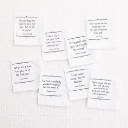 WISE WORDS COCKTAIL NAPKINS - NEW - Napkins