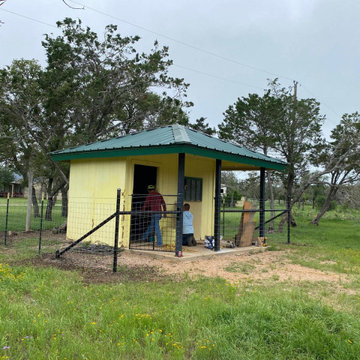 New Fence & Well House Upgrade