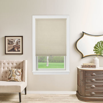 CELLULAR SHADES AND ROMAN SHADES
