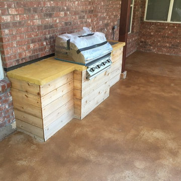 Concrete Staining - Exterior