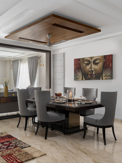 Indian Dining Room by Deepak Aggarwal Photography