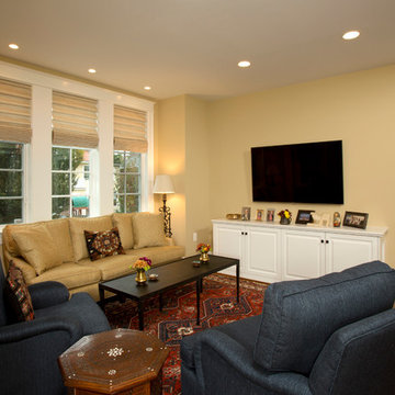 Family Room Now, Bedroom Later: Versatile Addition for Aging in Place