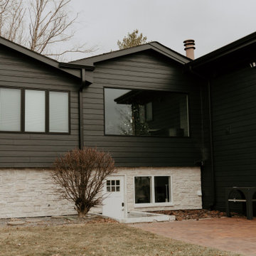 James Hardie Shou Sugi Ban Black Siding