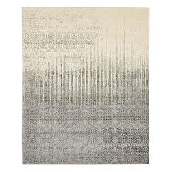 Vintage Del Mar Rain Gray 8 ft. x 10 ft. Rug - Area Rugs