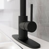Belanger PRO78 Commercial Single Handle Pull-Down Kitchen Faucet, Matte Black