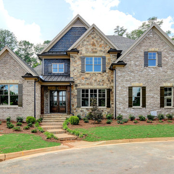 Transitional Design Custom Home - Marietta, GA