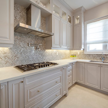 Grey & White Kitchen