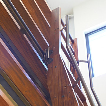 Two Story Library Shelving