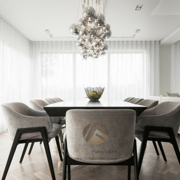 Bespoke Contemporary Villa Furniture Project in Rutland,England
