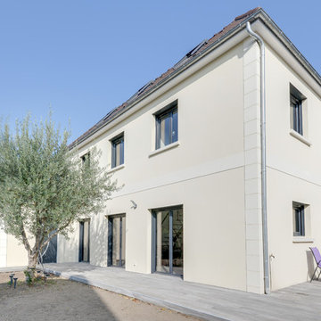 Rénovation et surélévation d'une maison
