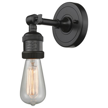 Innovations Bare Bulb 1-Light Sconce, Oiled Rubbed Bronze