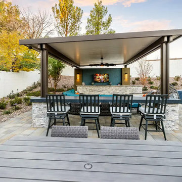 Eternal Reflection — Modern Outdoor Sanctuary by Quality Pros