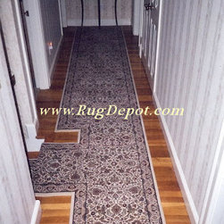 Custom Stair Runners - Carpet Tiles