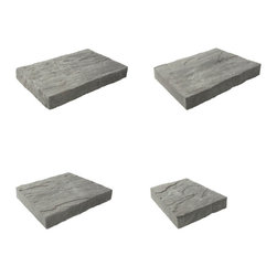 Ledgestone cap with armortec - Landscaping Stones And Pavers