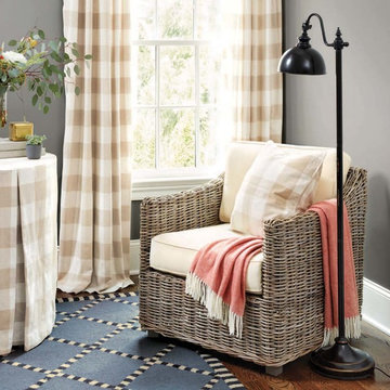 Cozy Checked Corner