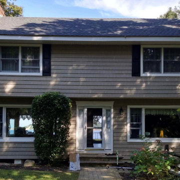 East Setauket Siding - Tuscan Clay Shakes & Window | Alpha Windows & Siding