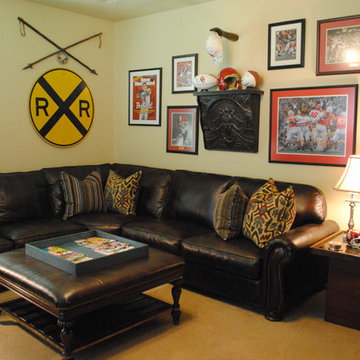 Man Cave Sooner Sports Room
