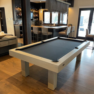 Inside Bar with Entertainment of the Malibu Pool Table