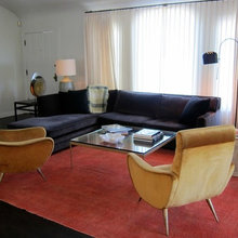 rug for yellow chairs