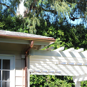 Seamless Copper Rain Gutters in Los Angeles
