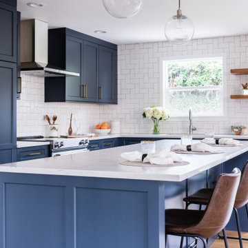 Trendy Blue Cottage