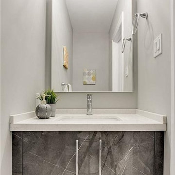 Urban Marble Fanfare, Bathroom Remodel in Mountain View CA