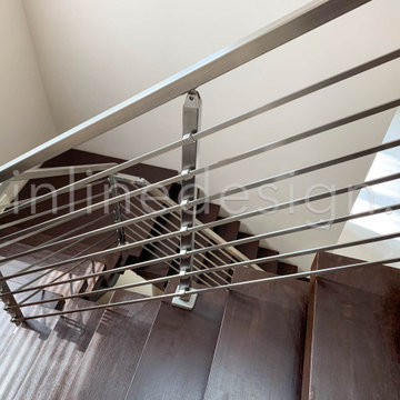 TIna cable railing project Illinois