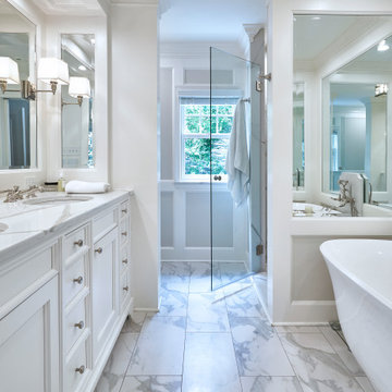 English Tudor Remodel in Radnor