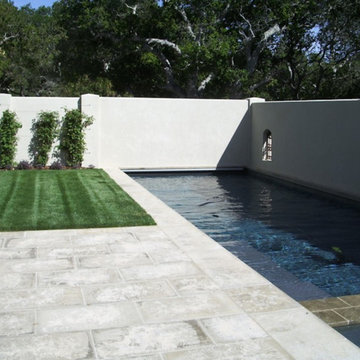 Entry Courtyard Pool and Spa