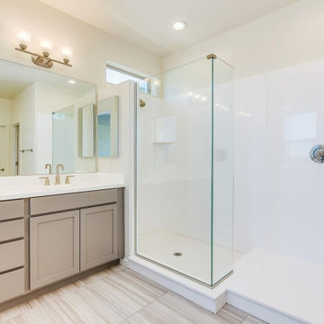 Great Lighting For This Bathroom Makeover in Anaheim, CA