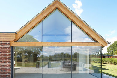 This is an example of a contemporary home design in Cheshire.