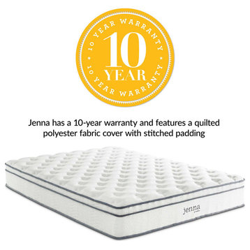 Jenna 10" Pillow Top Innerspring Mattress, King