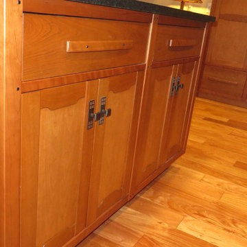 Greene & Greene inspired kitchen remodel