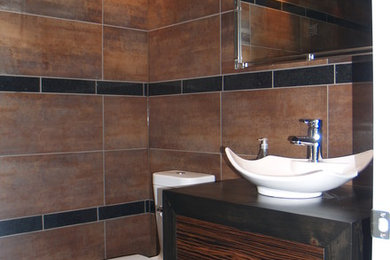 Inspiration for a contemporary bathroom remodel in Seattle